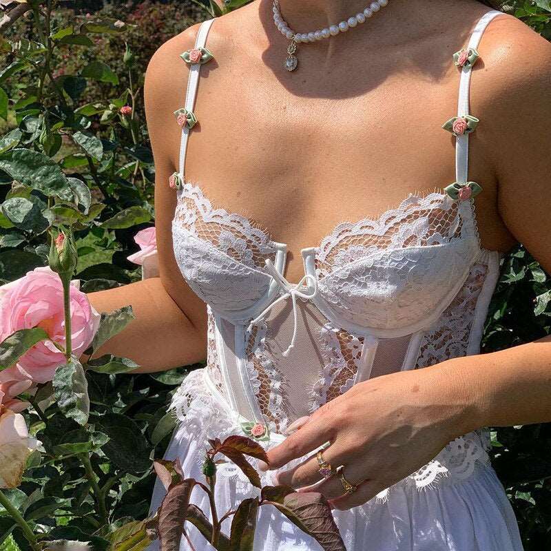 Our Fairycore Lace-up Corset Belt is such a vibe - ROMWE