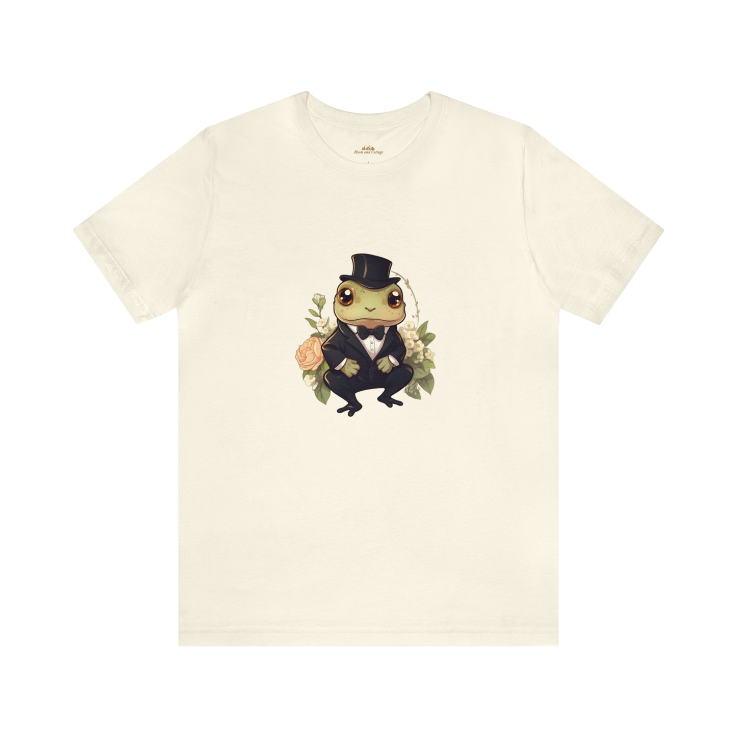 Cottagecore Aesthetic, Frog in Tuxedo Kawaii Vintage T-Shirt, 90's Clothing