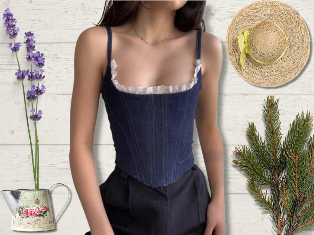 cottagecore corset