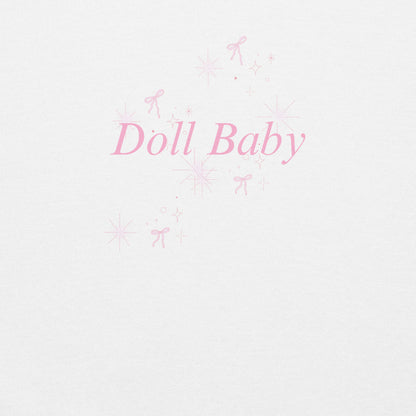 Coquette Aesthetic, Vintage "Doll Baby" Kawaii Long Sleeve Sweater